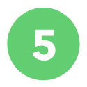 the icon of number 5