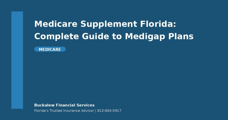 Medicare Supplement Florida Guide 2026: Complete Medigap Plans Overview