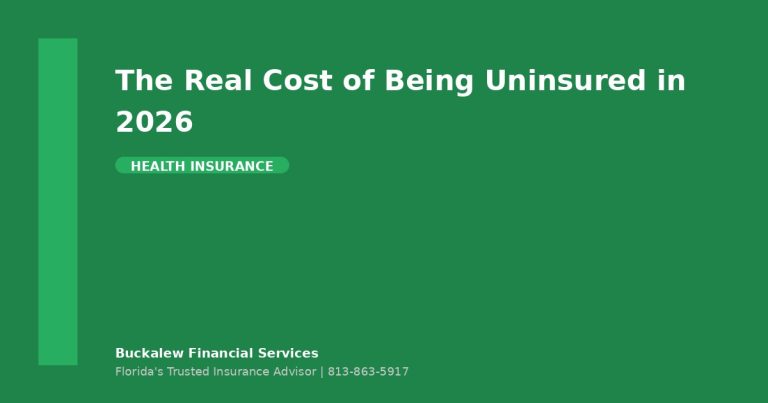 Real Cost of Being Uninsured 2026 Florida: Why You Need Health Coverage